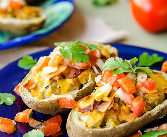 Mexican Twice Baked Potatoes