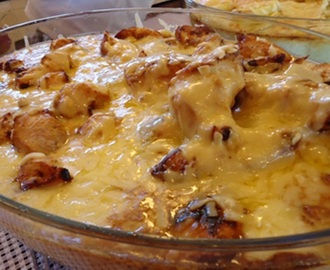 Aprenda a Fazer Frango com batatas ao Leite