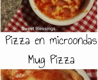Pizza en microondas/ Mug Pizza