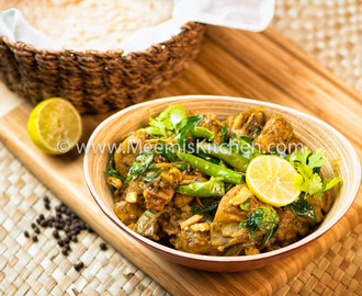 Pepper Chicken with Lime (Kerala Style)