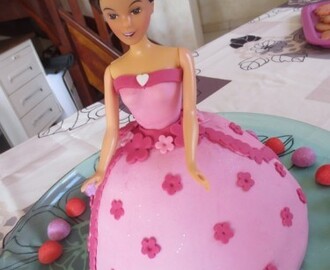 Gâteau barbie pour les 6 ans d'une princesse...
