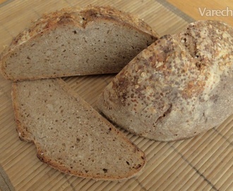Kváskový chlieb ražno-špaldový špeciál (fotorecept)