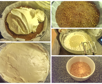 White Chocolate Cheesecake with Raspberry Coulis recipe