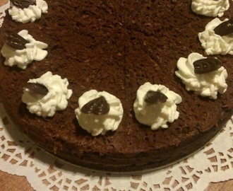 Francúzska čokoládová torta (fotorecept)