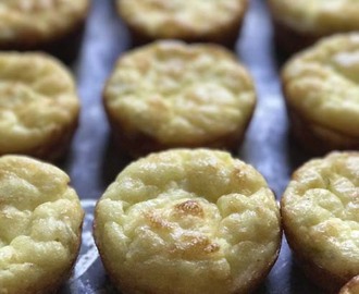 Individual Cheese and Egg Puffs