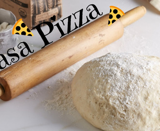 Como hacer masa de pizza casera fácil.De que la rellenas tú?