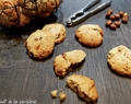 Cookies aux raisins, noisettes et dulcey