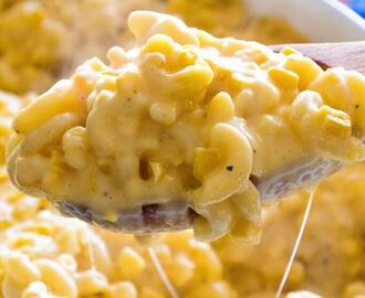 Creamy Corn Macaroni and Cheese  Casserole + GIVEAWAY