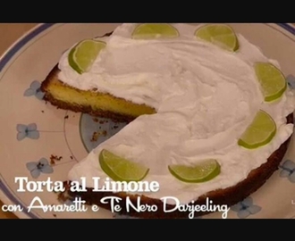 Torta al Limone con Amaretti e Tè Nero Darjeeling di Benedetta Parodi