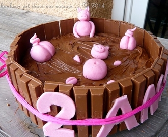 Gâteau “La marre aux cochons” version Nutella®