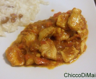 Pollo al curry (ricetta etnica)