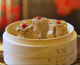 Steamed Pork and Mushroom Siu Mai - Dim Sum Ideas for Chinese New Year