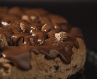 Cheesecake de Chocolate e Kit Kat