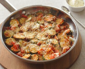 Skillet Parmesan Zucchini Recipe