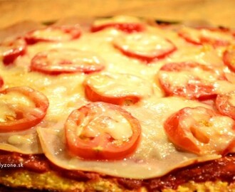 Pizza z karfiolového cesta bez múky – recept