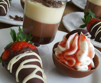 Trio van chocolade (dessert)