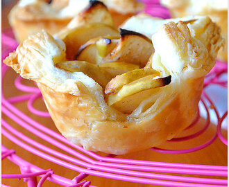 Ciastka francuskie z jabłkami – przepis