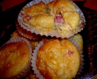 Sonkás sajtos muffin