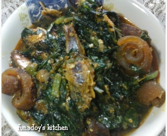 Healthy Efo Riro (Nigerian Vegetable)