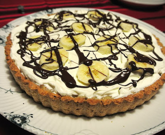 Banoffee Pie (Tarta inglesa de dulce de leche y plátano)