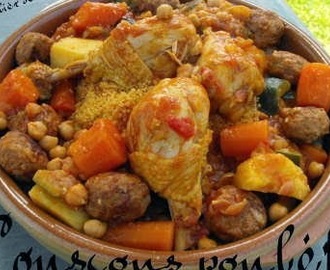 Couscous marocain poulet ultra simple