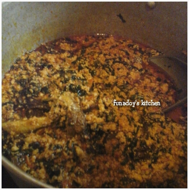 Nigerian Melon Soup (Egusi Soup with Ugwu) Recipe