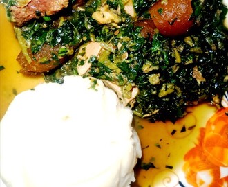 Food and Recipe: Edika Ikong – Pumpkin Leaves Soup by Enoh Akpan