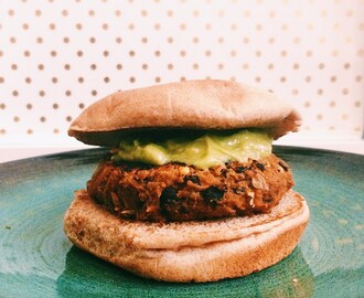 Black Bean & Sweet Potato Burgers - Running Out of Thyme