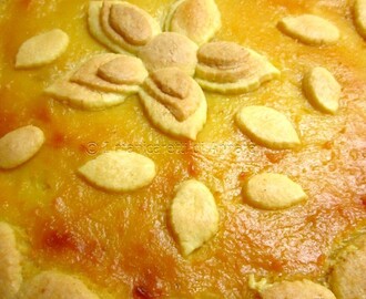 Crostata di marmellata di amarene  e crema pasticcera