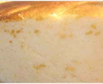 Gâteau au fromage blanc et citron