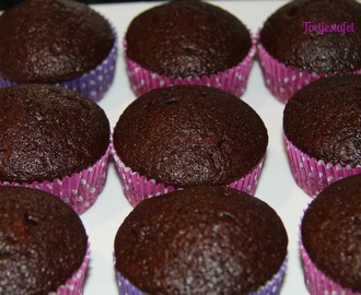 Basisrecept chocolade cupcakes