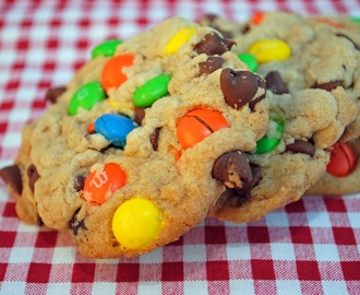 Čokoládové M&M Cookies