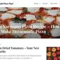 Homemade Pizza Tips!