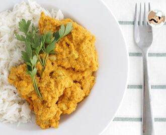 Ricetta esotica - pollo al curry con latte di cocco