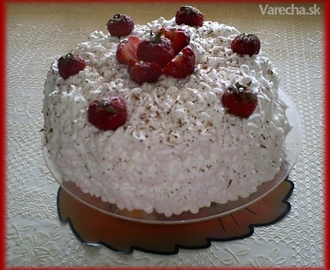 Letná jahodová torta (fotorecept)
