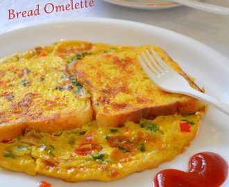 Bread Omelet /  Healthy Breakfast Menu / step by step:
