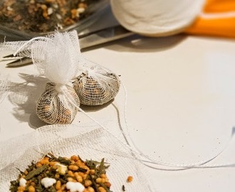 Des sachets de thé Home made (fait maison)