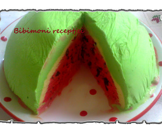 Görögdinnye alakú- fagylalt