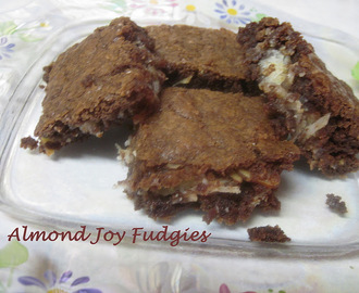 Almond Joy Fudgies (& Homemade Sweetened Condensed Milk Recipe too)