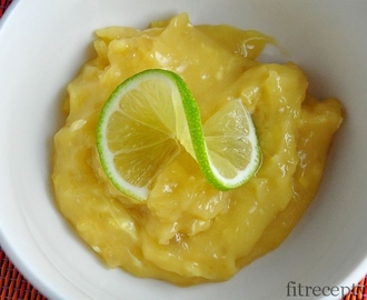 Lemon curd bez masla a cukru