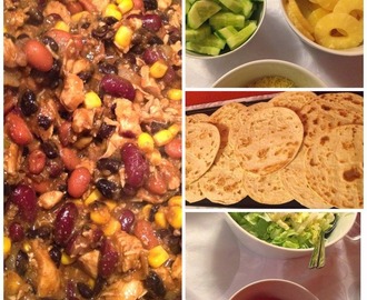 Buffet - Mexicaanse gerechten inclusief recept Chili-Con-Carne