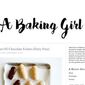 a baking girl
