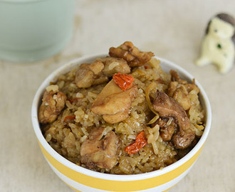 麻油雞糯米飯 Sesame Oil Chicken with Sticky Rice