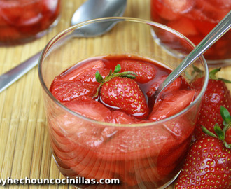 Recette de soupe aux fraises