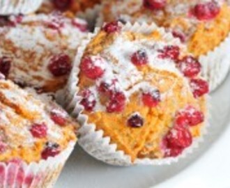Ribisel Muffins glutenfrei, vegan & fructosearm