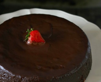Chocolade Amarula mud cake