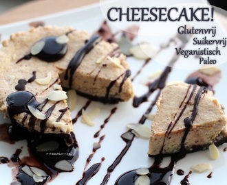 Recept: Cheesecake! Glutenvrij, Suikervrij, Veganistisch, Paleo