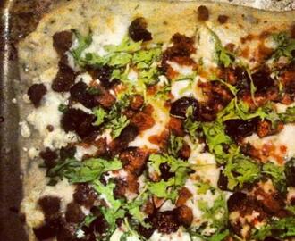 Maggie and Peter's Blue Cheese and Fig Pizza