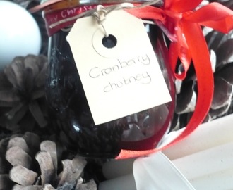 Kerst (recept: cranberry chutney)