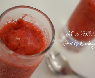 士多啤梨紅桑莓乳胳雪葩 Strawberry&Raspberry Frozen Yogurt